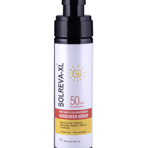 SOLREVA-XL DAILY LIGHT FLUID MOISTURIZING SUNSCREEN SERUM 50 spf – 100 ml