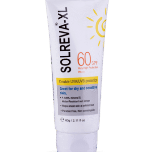 Solreva XL SPF 60 Physical Sunscreen Cream – 60 gm