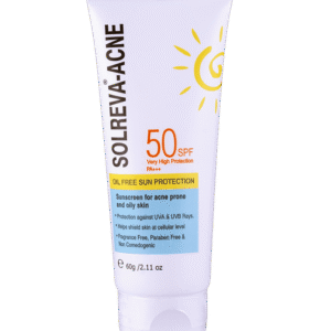 Solreva Acne SPF 50 Sunscreen Gel – 60 gm